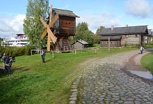 Flusskreuzfahrt Russland, Mandrogi, Freizeit im Dorf