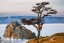 Der Baikalsee, Sibirien, Russland