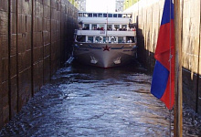 Witegra Wolga Schleuse