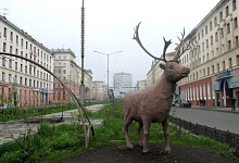 Norolsk Sibirien Flussreisen Sibirien Jenissei Russland