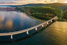 Der Jenissei, Russland