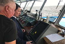 Flussreise Russland, Flussschiff MS ANTON TSCHECHOW, Kapitänsbrücke