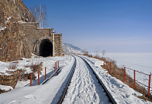 Der Baikalsee, Sibirien, Russland