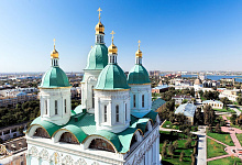 Astrachan, Russland Flussreisen