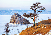 Der Baikalsee, Sibirien, Russland