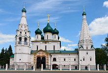 Wolga Kreuzfahrt, die Christi-Verklärungs-Kathedrale, Jaroslawl, Russland