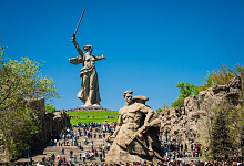 Wolgograd, Flusskreuzfahrt Russland