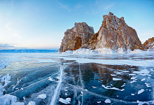 Der Baikalsee, Sibirien, Russland