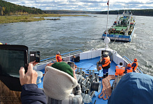 Jenissei Kreuzfahrten und Schiffsreisen durch Russland, Kasachischen Schwelle