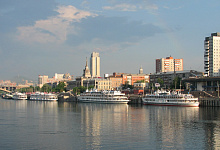 Krasnojarsk Jenissei Flussreisen in Sibirien Russland