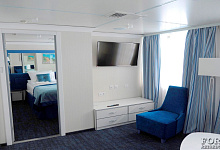 Flussreise Russland, Flussschiff MS ANTON TSCHECHOW, Suite