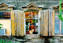 Astrachan, Russland Flussreisen