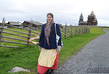 Wolga-Flusskreuzfahrten durch Russland. Kizhi
