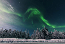 Reisen nach Finnland. Winterzauber in Lappland