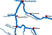Route Jenissei Flussreisen in Sibirien Russland