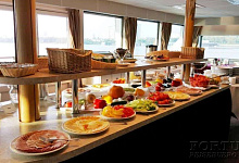 Flusskreuzfahrt Russland, Flussschiff MS Volga Star, Restaurant