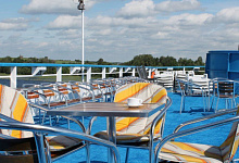 Flussschiff MS Iwan Bunin, Russland, Sonnendeck