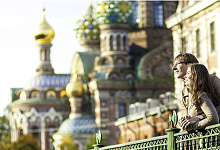 Kreuzfahrt, Wolga Flussreise, St. Petersburg, Russland