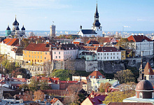 Die Altstadt von Tallinn, Estland