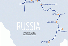 Wolga-Kreuzfahrten. Route: Rostow am Don - St. Petersburg