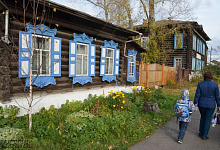 Jenissei-Flusskreuzfahrten in Sibirien. Jenissejsk in Russland