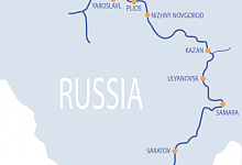 Wolga Flussreise Route: St. Petersburg - Rostow am Don, Russland